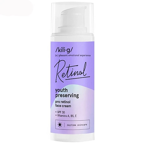 Dnevna krema za lice protiv bora sa pro-retinolom i SPF30 - RETINOL 50ml