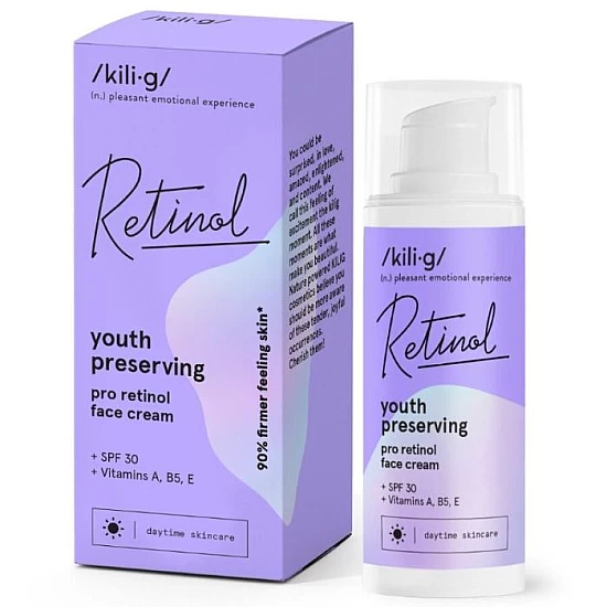 Krema za lice sa pro-retinolom, 50ml | Kilig | Ecobeauty Krema za lice sa pro-retinolom, 50ml | Kilig | Ecobeauty