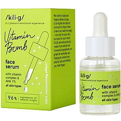 Serum za lice sa hijaluronskom kiselinom i vitaminskim kompleksom 30 ml - KILIG