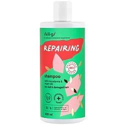 Šampon za oštećenu kosu sa uljem makadamije i kokosa 400 ml - KILIG