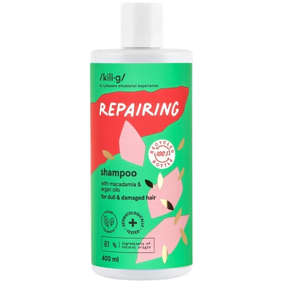 Šampon za oštećenu kosu sa uljem makadamije i kokosa 400 ml