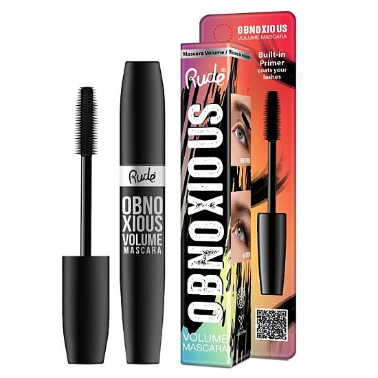 Maskara za volumen Obnoxious | RUDE COSMETICS | Ecobeauty Maskara za volumen Obnoxious | RUDE COSMETICS | Ecobeauty