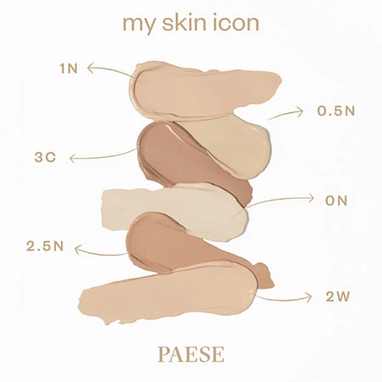 Mat tečni puder My Skin Icon 33ml | Paese | Ecobeauty - 5902627625459