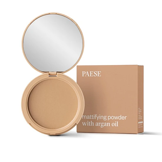 Mat puder za lice sa arganovim uljem 8g 5907546500283 ⏐ PAESE ⏐ Ecobeauty