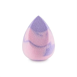 Sunđer za blendovanje šminke sa koso sečenom stranom BOHO BEAUTY Medium Lilac & Rose
