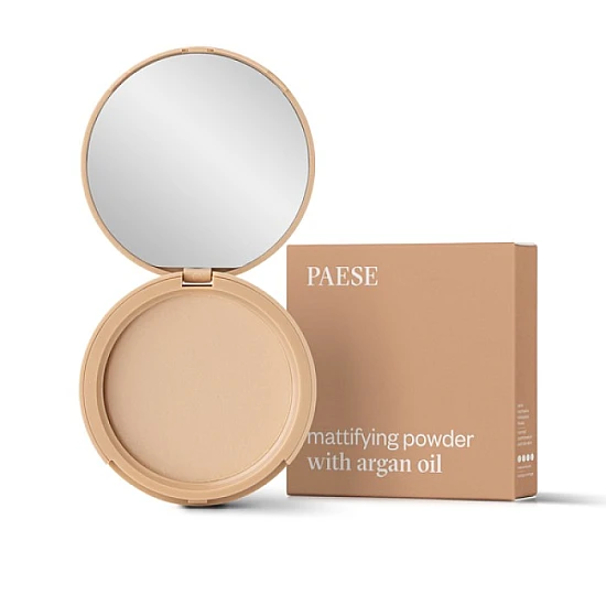 Mat puder za lice sa arganovim uljem 8g 5907546500283 ⏐ PAESE ⏐ Ecobeauty