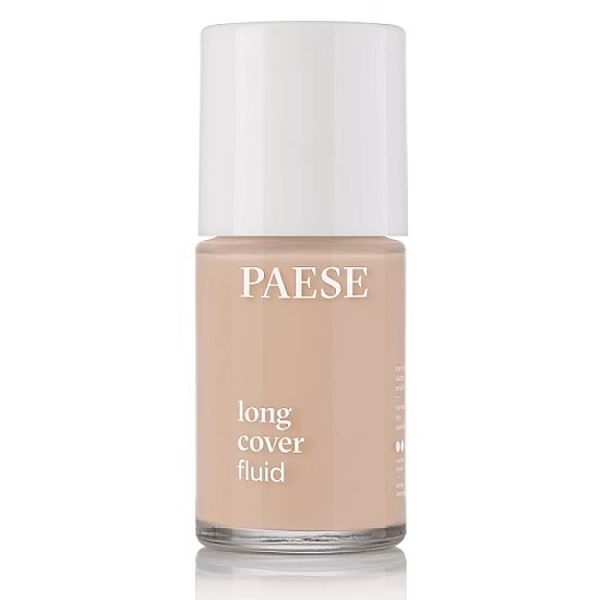 Tečni puder za lice Long Cover Fluid Nude 30 ml 5902627618253 ⏐ PAESE ⏐ Ecobeauty