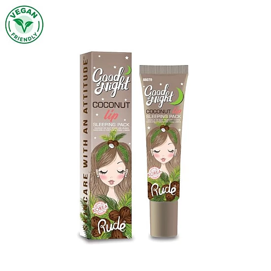 Balzam za usne Good Night Coconut Lip | RUDE COSMETICS | Ecobeauty Balzam za usne Good Night Coconut Lip | RUDE COSMETICS | Ecobeauty
