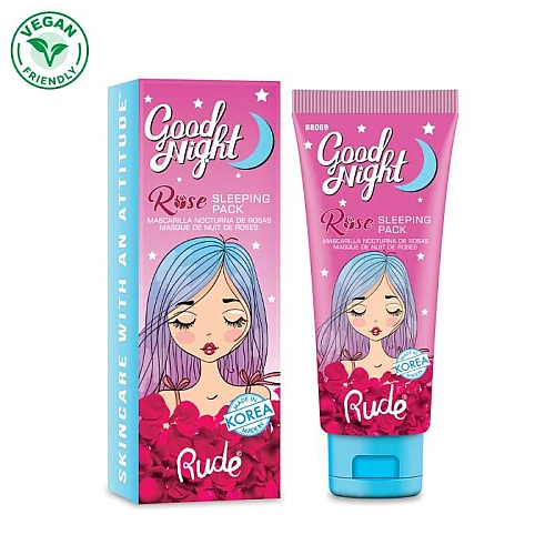 Maska za lice Good NIght Rose Sleeping Pack 