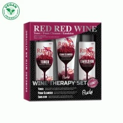 Set za negu lica na bazi ekstarta crvenog vina - Red Wine Therapy Set