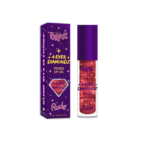Ulje za usne Bratz 4 Ever Diamondz - Red Rubyz - 810079386543 - Rude Cosmetics Ecobeauty Ulje za usne Bratz 4 Ever Diamondz - Red Rubyz - 810079386543 - Rude Cosmetics Ecobeauty