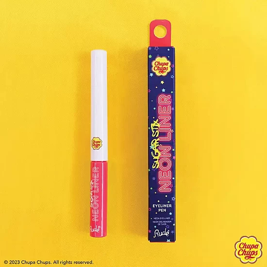 Ajlajner U Boji Chupa Chups Splash Sugar Stix Neon Liner Shocking Strawberry 3ml | RUDE COSMETICS | Ecobeauty online