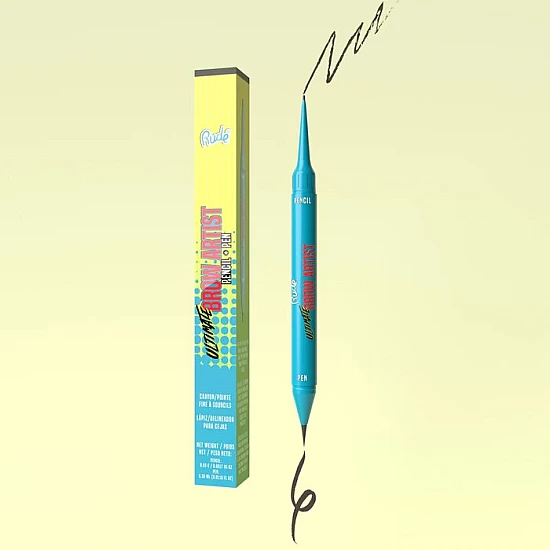 Dvostrana olovka za obrve Ultimate Brow Artist Black Brown | RUDE COSMETICS | Ecobeauty Dvostrana olovka za obrve Ultimate Brow Artist Black Brown | RUDE COSMETICS | Ecobeauty