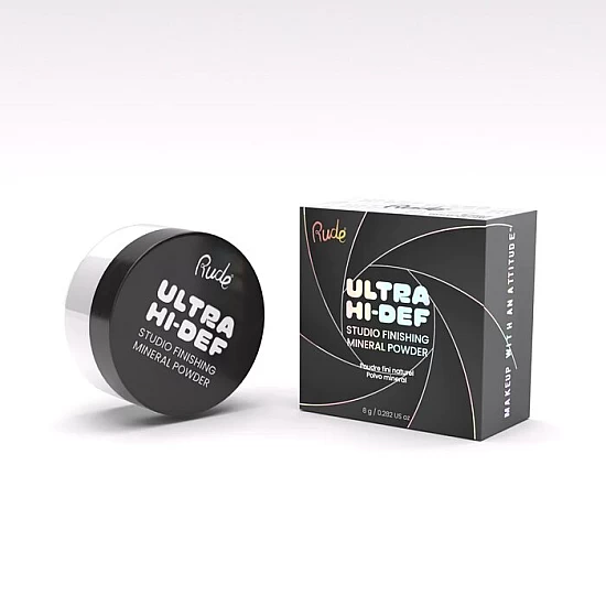 Završni mineralni puder ULTRA HIGH DEFINITION | RUDE COSMETICS | Ecobeauty Završni mineralni puder ULTRA HIGH DEFINITION | RUDE COSMETICS | Ecobeauty