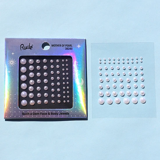 Samolepljivi kristali za lice i telo Mother of Pearl 810079382804 Ecobeauty