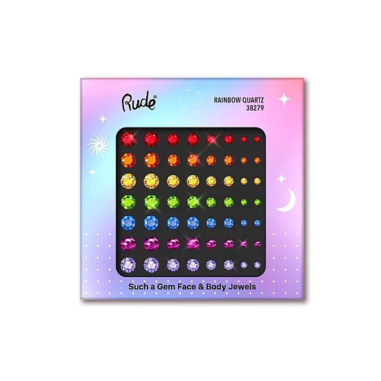 Samolepljivi kristali za lice i telo Rainbow Quartz 810079382798 Ecobeauty