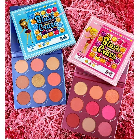 Paleta rumenila sa 9 boja BLUSH CRUSH - Level Up | RUDE COSMETICS | Ecobeauty Paleta rumenila sa 9 boja BLUSH CRUSH - Level Up | RUDE COSMETICS | Ecobeauty