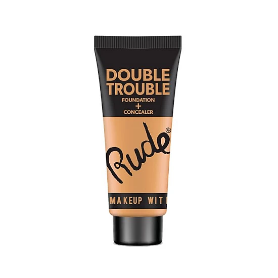Tečni puder i Korektor DOUBLE TROUBLE | RUDE COSMETICS | Ecobeauty Tečni puder i Korektor DOUBLE TROUBLE | RUDE COSMETICS | Ecobeauty