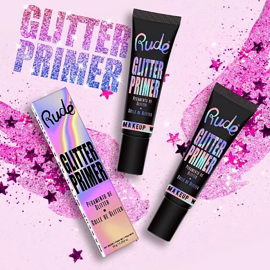 Baza za glitere GLITTER PRIMER Baza za glitere GLITTER PRIMER | RUDE COSMETICS | Ecobeauty