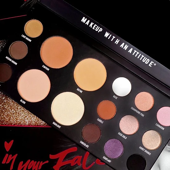Paleta za šminkanje 3 u 1 - In Your Face | RUDE COSMETICS | Ecobeauty Paleta za šminkanje 3 u 1 - In Your Face | RUDE COSMETICS | Ecobeauty