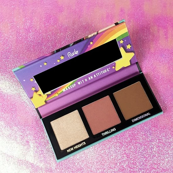 Paleta za lice NoFilter 3D - Stars | RUDE COSMETICS | Ecobeauty Paleta za lice NoFilter 3D - Stars | RUDE COSMETICS | Ecobeauty