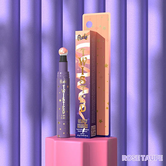 Tečno rumenilo sa aplikatorom Twisted Glow Rose Taupe ⏐ RUDE COSMETICS ⏐ Ecobeauty - 38551 Tečno rumenilo sa aplikatorom Twisted Glow Rose Taupe ⏐ RUDE COSMETICS ⏐ Ecobeauty - Sk38551