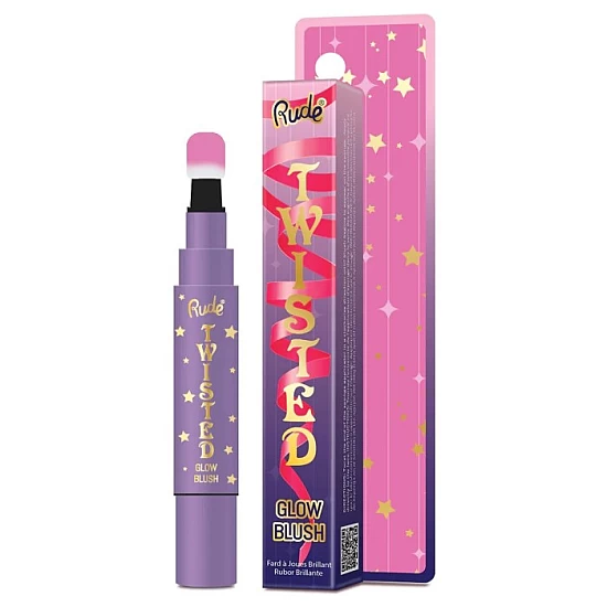Tečno rumenilo sa aplikatorom TWISTED GLOW Petal Pink 3. 5 g 810079383405 ⏐ RUDE COSMETICS ⏐ Ecobeauty Tečno rumenilo sa aplikatorom TWISTED GLOW Petal Pink 3. 5 g 810079383405 ⏐ RUDE COSMETICS ⏐ Ecobeauty