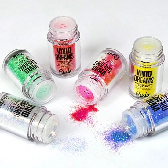 Gliter za lice i telo VIVID DREAMS | RUDE COSMETICS | Ecobeauty Gliter za lice i telo VIVID DREAMS | RUDE COSMETICS | Ecobeauty