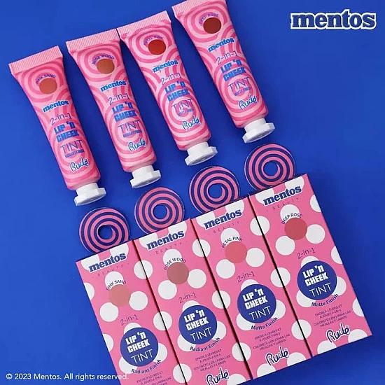 Boja za usne i obraze 2 u 1 Mentos Pink Sand 810079384013 | Rude Cosmetics | Ecobeauty online Boja za usne i obraze 2 u 1 Mentos Pink Sand 810079384013 | Rude Cosmetics | Ecobeauty online