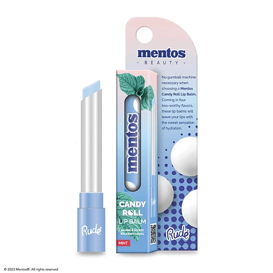 Balzam za usne Mentos Candy Roll Mint 810079384556 | Rude Cosmetics | Ecobeauty online