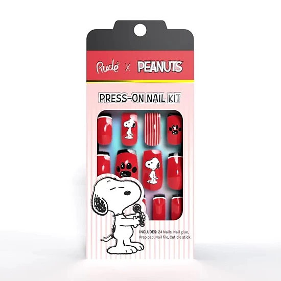 Set tipsi za nokte PRESS ON Peanuts 810079385041 ⏐ RUDE COSMETICS ⏐ Ecobeauty Set tipsi za nokte PRESS ON Peanuts 810079385041 ⏐ RUDE COSMETICS ⏐ Ecobeauty