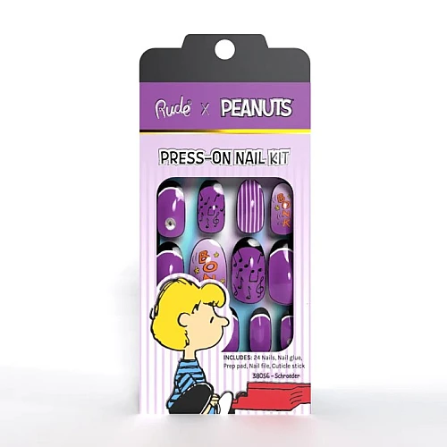 Set tipsi za nokte PRESS ON Peanuts