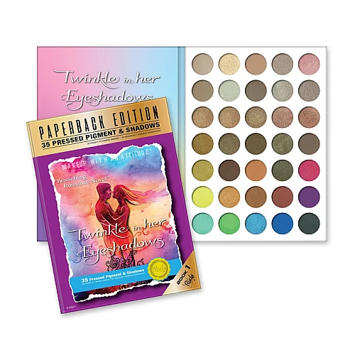 Paleta senki za oči Twinkle In Her Eyeshadows Palette - Paperback Edition