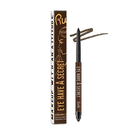 Kremasti Gel Ajlajner Eye Have A Secret Hush 602989881160| RUDE COSMETICS | Ecobeauty online Kremasti Gel Ajlajner Eye Have A Secret Hush 602989881160| RUDE COSMETICS | Ecobeauty online