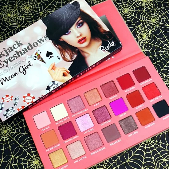 Paleta senki za oči BLACKJACK - Mean Girl | RUDE COSMETICS | Ecobeauty Paleta senki za oči BLACKJACK - Mean Girl | RUDE COSMETICS | Ecobeauty
