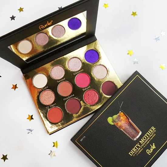 Paleta senki za oči COCTAIL PARTY - Dirty Mother | RUDE COSMETICS | Ecobeauty Paleta senki za oči COCTAIL PARTY - Dirty Mother | RUDE COSMETICS | Ecobeauty