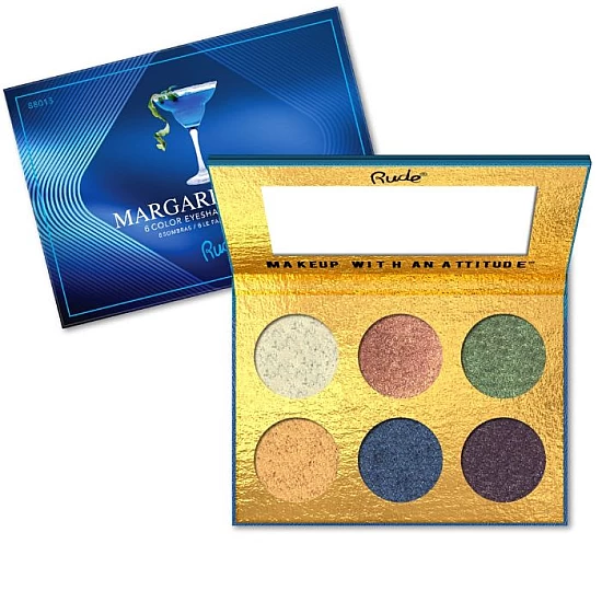 Paleta senki za oči COCTAIL PARTY- Margarita Azul | RUDE COSMETICS | Ecobeauty Paleta senki za oči COCTAIL PARTY- Margarita Azul | RUDE COSMETICS | Ecobeauty