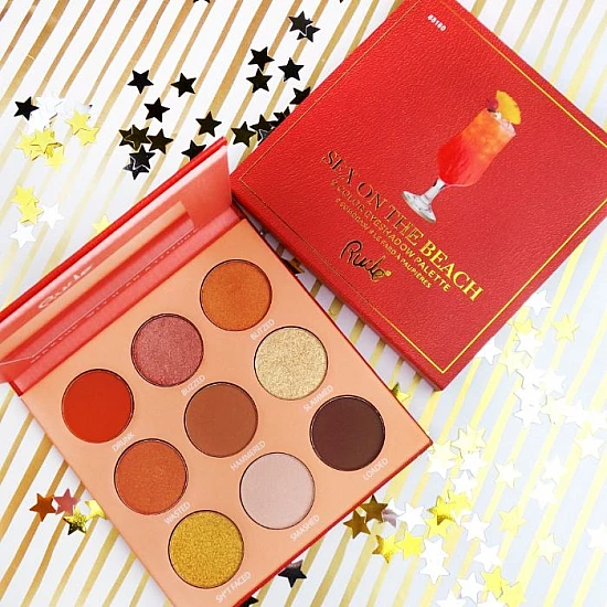 Paleta senki za oči  COCTAIL PARTY - Sex on The Beach | RUDE COSMETICS | Ecobeauty