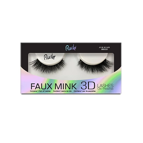 Veštačke trepavice Faux Mink 3D - Je Ne Se Quoi | RUDE COSMETICS | Ecobeauty Veštačke trepavice Faux Mink 3D - Je Ne Se Quoi | RUDE COSMETICS | Ecobeauty