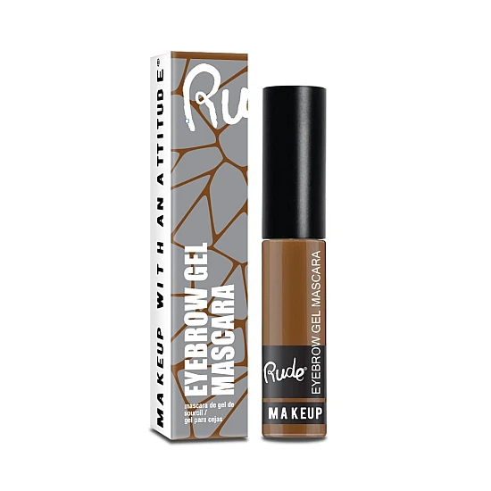 Gel maskara za obrve Eyebrow Gel Mascara | RUDE COSMETICS | Ecobeauty