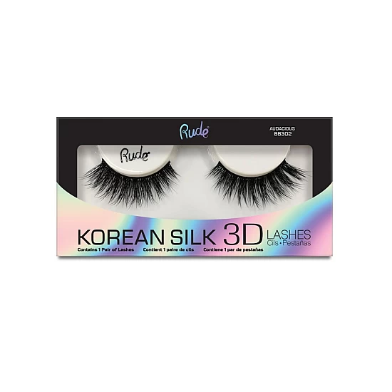 Svilene trepavice na traci Korean Silk 3D - Audacious | RUDE COSMETICS | Ecobeauty Svilene trepavice na traci Korean Silk 3D - Audacious | RUDE COSMETICS | Ecobeauty