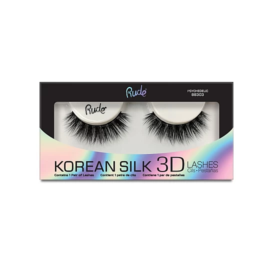 Svilene trepavice na traci Korean Silk 3D - Psychedelic | RUDE COSMETICS | Ecobeauty Svilene trepavice na traci Korean Silk 3D - Psychedelic | RUDE COSMETICS | Ecobeauty