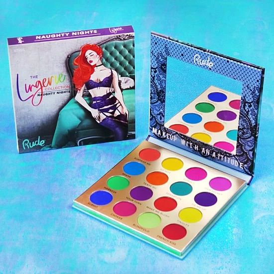 Paleta mat senki za oči LINGERIE COLLECTION - Naughty Night | RUDE COSMETICS | Ecobeauty Paleta mat senki za oči LINGERIE COLLECTION - Naughty Night | RUDE COSMETICS | Ecobeauty