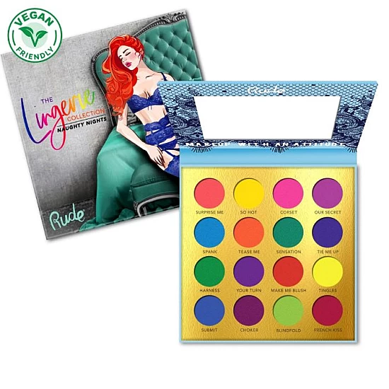 Paleta mat senki za oči LINGERIE COLLECTION - Naughty Night | RUDE COSMETICS | Ecobeauty Paleta mat senki za oči LINGERIE COLLECTION - Naughty Night | RUDE COSMETICS | Ecobeauty