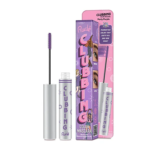 Maskara u boji Party Purple 810079382750| RUDE COSMETICS | Ecobeauty online Maskara u boji Party Purple 810079382750| RUDE COSMETICS | Ecobeauty online