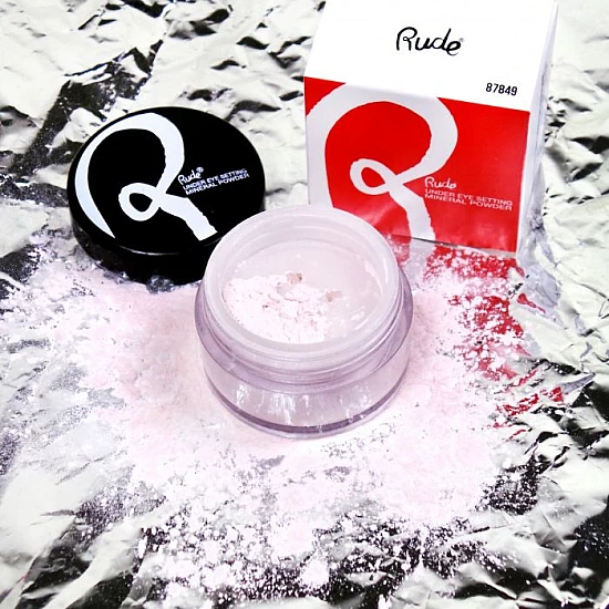 Puder za područje ispod očiju Mineral Powder | RUDE COSMETICS | Ecobeauty