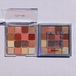 Paleta senki za oči - Be Square Pressed Pigments & Shadows - Dorky Paleta senki za oči - Be Square Pressed Pigments & Shadows - Dorky