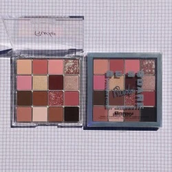 Paleta senki za oči - Be Square Pressed Pigments & Shadows - Brainy