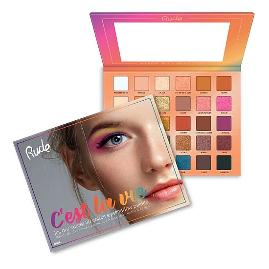 Paleta senki za oči C est La Vie | RUDE COSMETICS | Ecobeauty