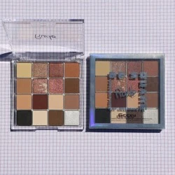 Paleta senki za oči - Be Square Pressed Pigments & Shadows - Geeky